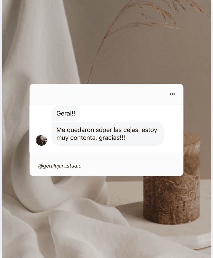 Client review for Geral Lujan Beauty Studio